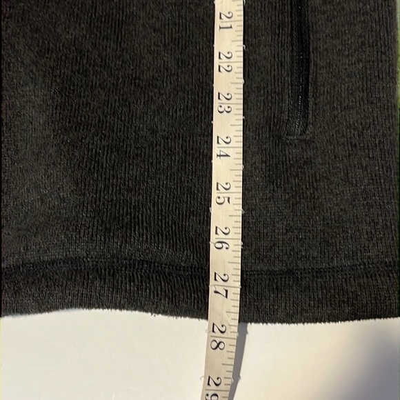 The North Face Men’s charcoal Grey Fleece Winter Zip Up Sweater Size XL - Picture 12 of 16